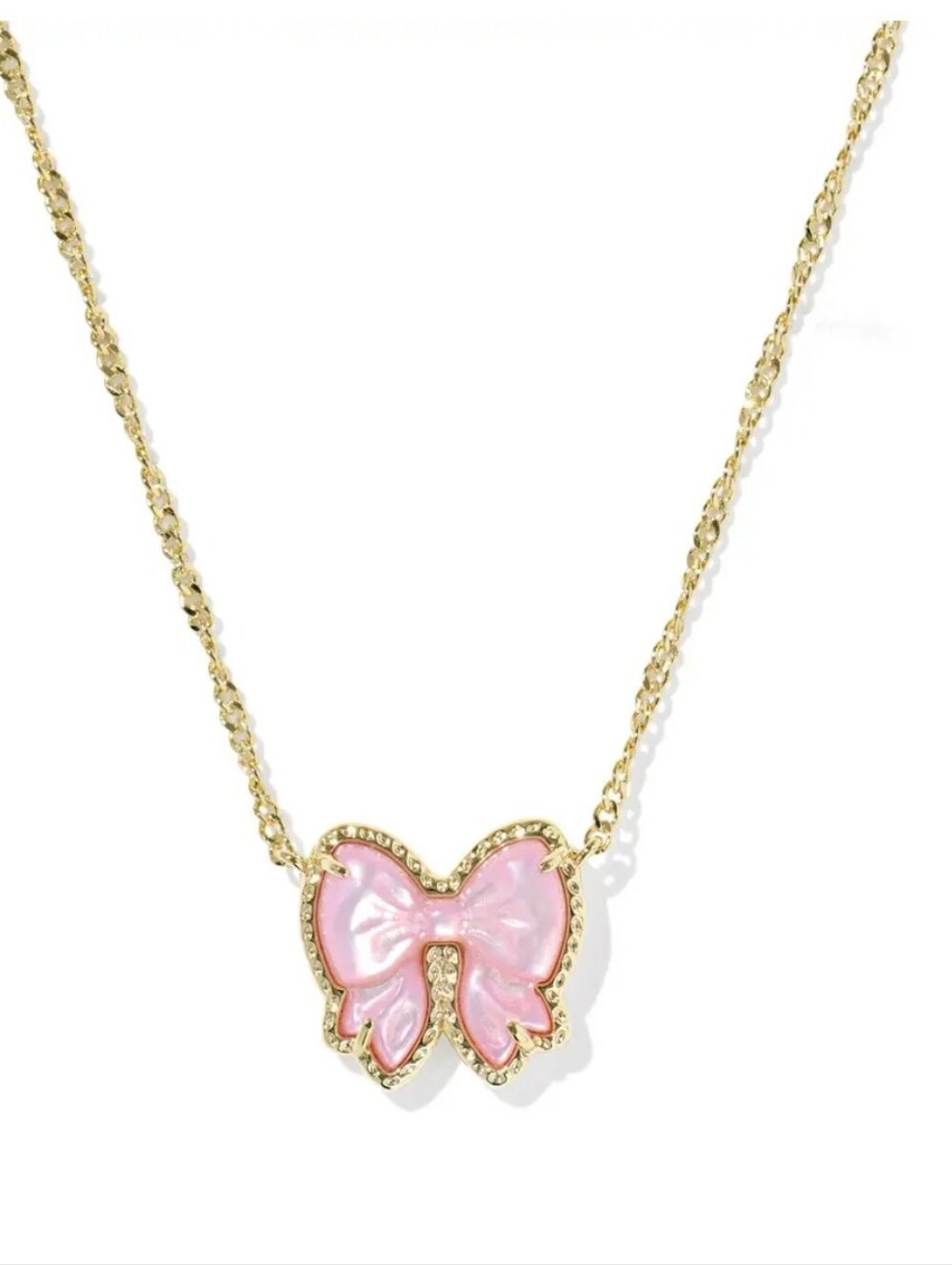 Kendra Scott Haley Bow Short Pendant Necklace